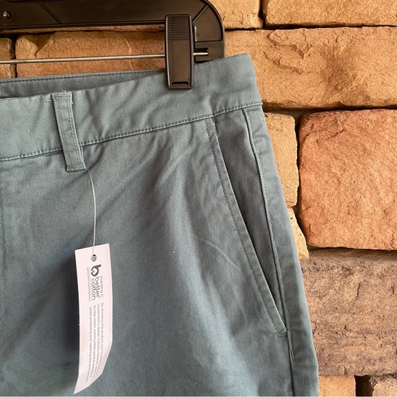 Hawker Rye blue chino khaki shorts NWT 32 - Picture 3 of 9
